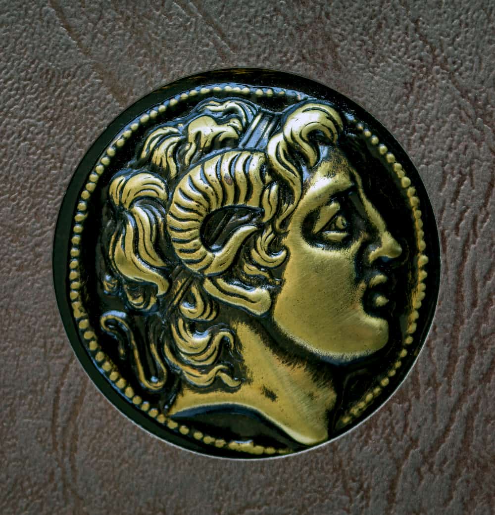 moeda antiga grega